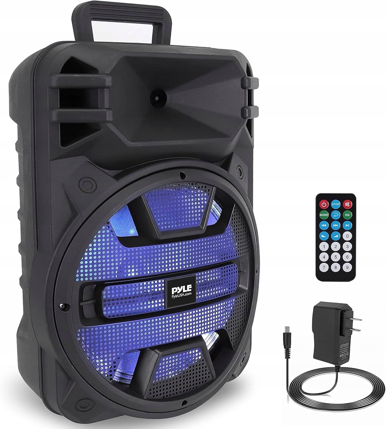BLUETOOTH SPEAKER 800W LED USB MP3 SD MOBILE PARTY SPEAKER PYLE