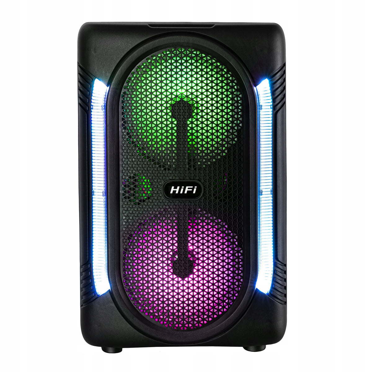 BLUETOOTH SPEAKER BOOMBOX Radio Tower MP3 Player USB KARAOKE + MICROPHONE Packaging status original