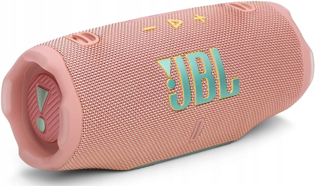 BLUETOOTH SPEAKER JBL CHARGE 6 PINK IP68 40W POWERBANK 28H AUDIO WATER Manufacturer code CHARGE6PINK