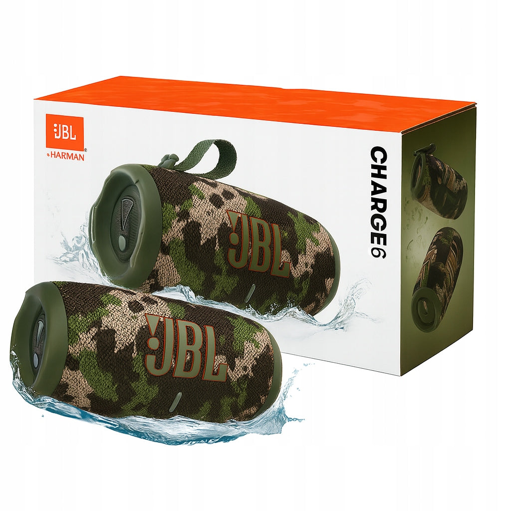 BLUETOOTH SPEAKER JBL CHARGE 6 WIRELESS PORTABLE POWERBANK