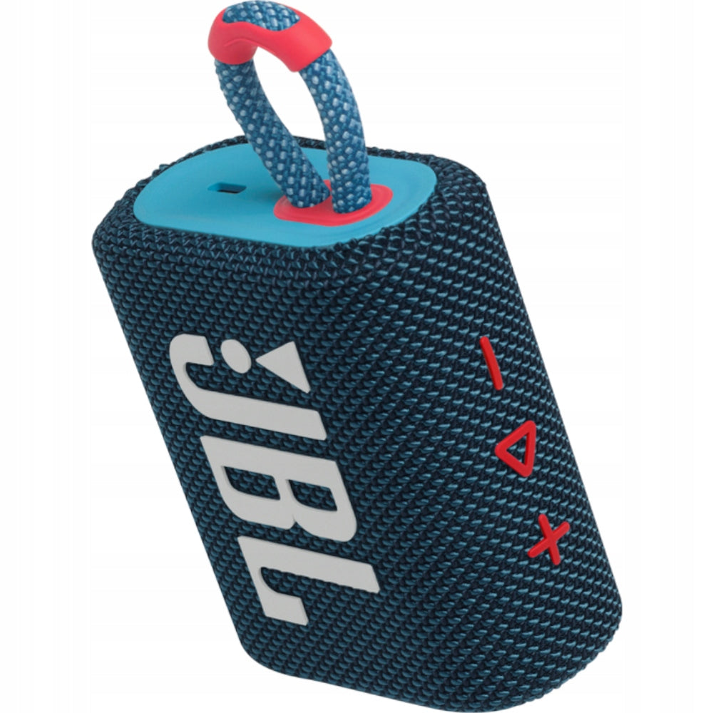 BLUETOOTH SPEAKER JBL GO 3 4.2W IP67 PORTABLE BLUE PINK Brand JBL