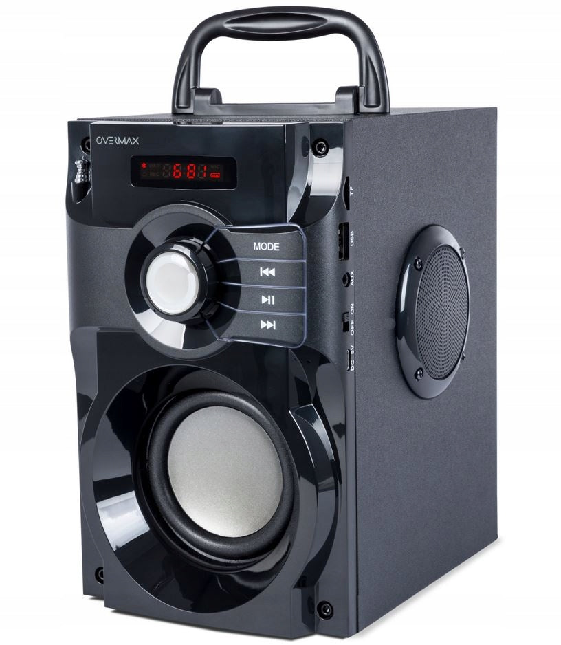 BLUETOOTH SPEAKER PORTABLE 15W BASS DJ USB SD AUX RADIO FM REMOTE CONTROL n GIFT Packaging status original