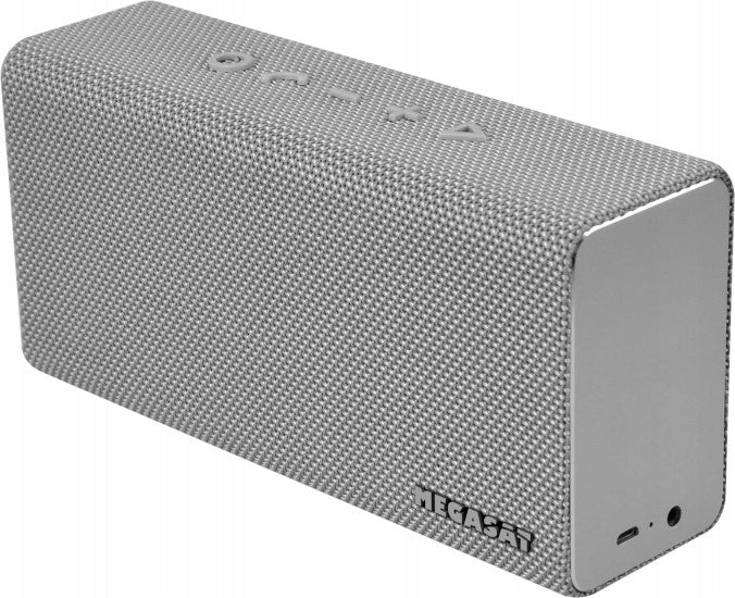 BLUETOOTH SPEAKER PORTABLE MEGASAT SOUND WONDER I SILVER 2x8W
