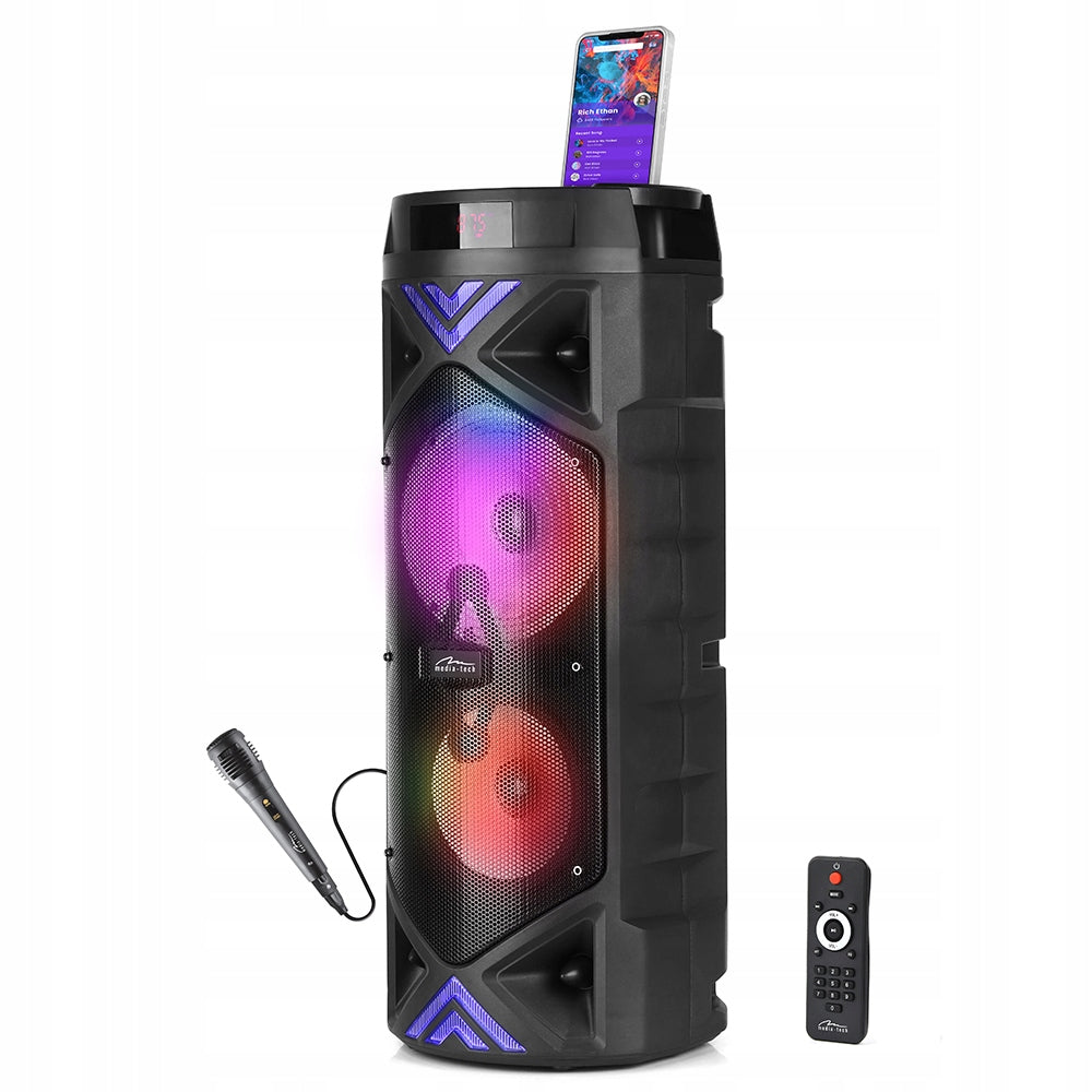 BLUETOOTH SPEAKER PORTABLE WIRELESS KARAOKE RADIO MEDIATECH KEG Manufacturer code MT3168