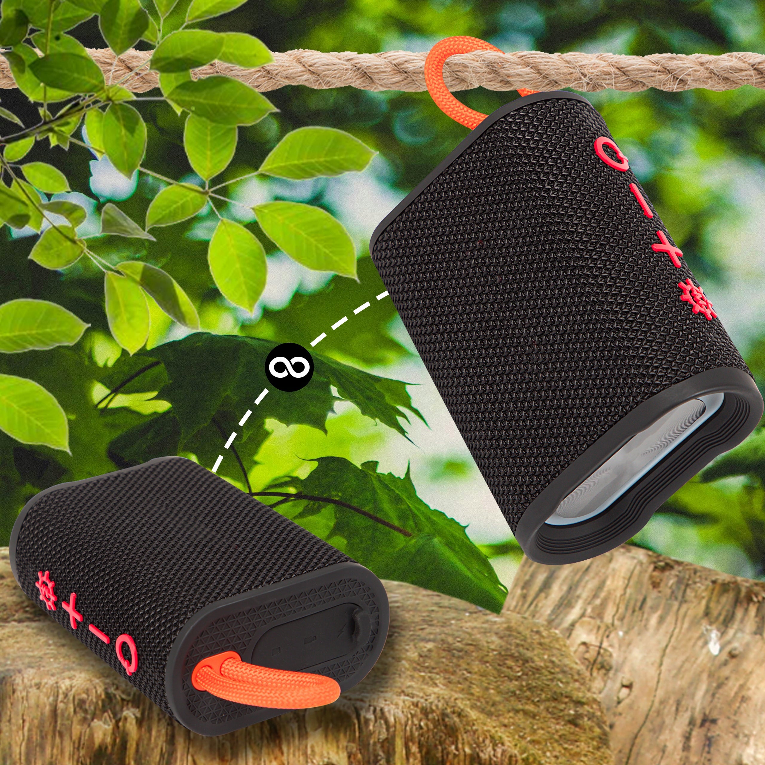 BLUETOOTH SPEAKER PORTABLE WIRELESS WATERPROOF IP67 RADIO FM USB RGB EAN (GTIN) 5900804154938