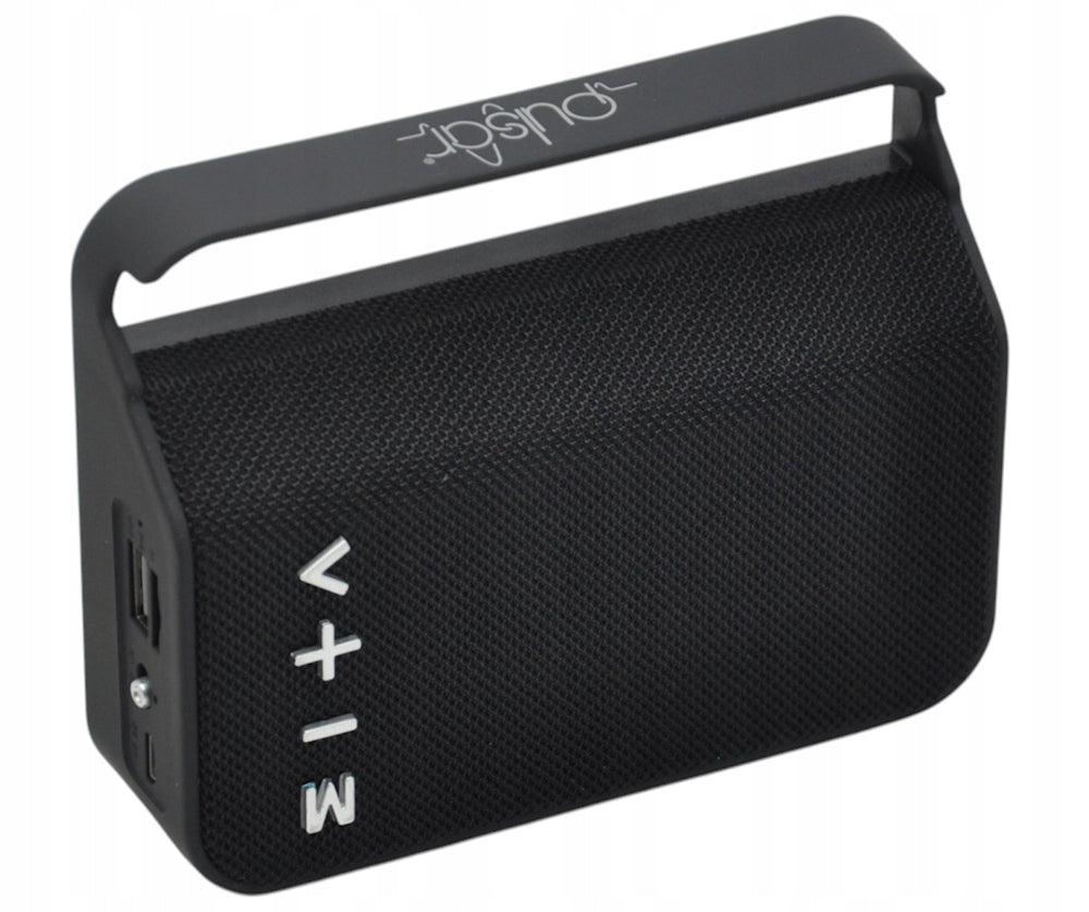 BLUETOOTH SPEAKER PULSAR FABRIC SPEAKER BLACK
