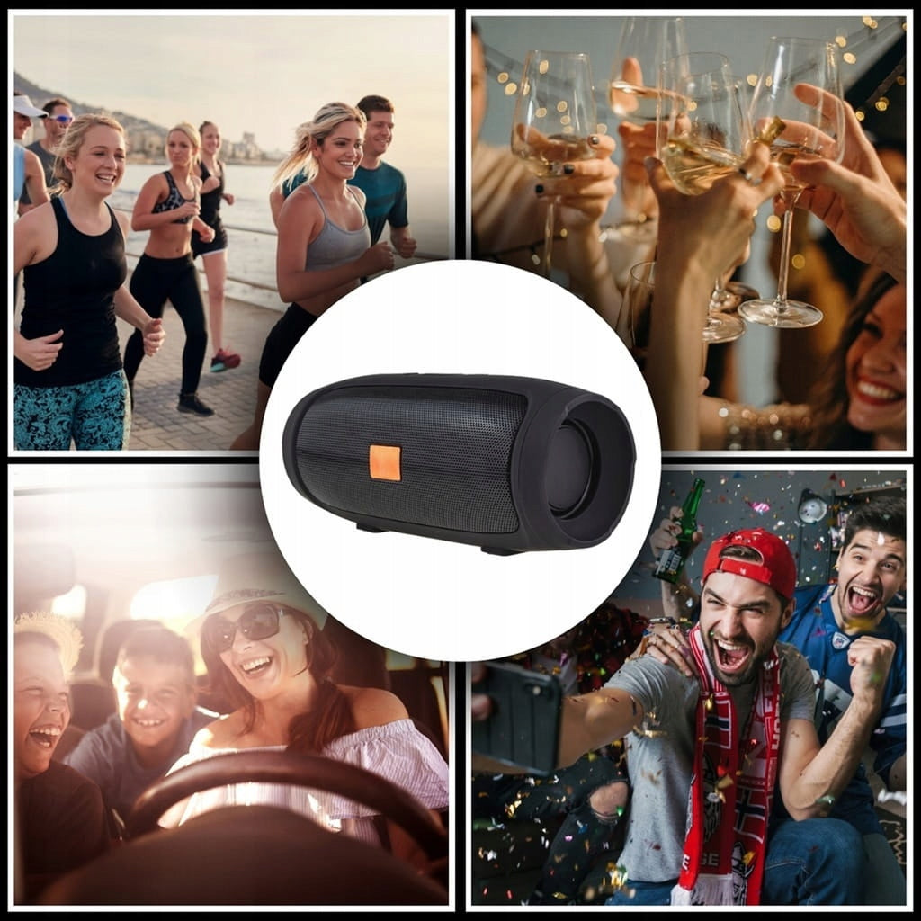 BLUETOOTH SPEAKER WIRELESS PORTABLE MOBILE BASS RADIO WITH FM RADIO Manufacturer code 5903689708517