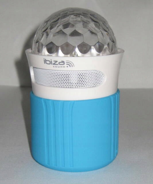 BLUETOOTH SPEAKER WITH LED EFFECT radio colorful casings Astro effect Brand Ibiza