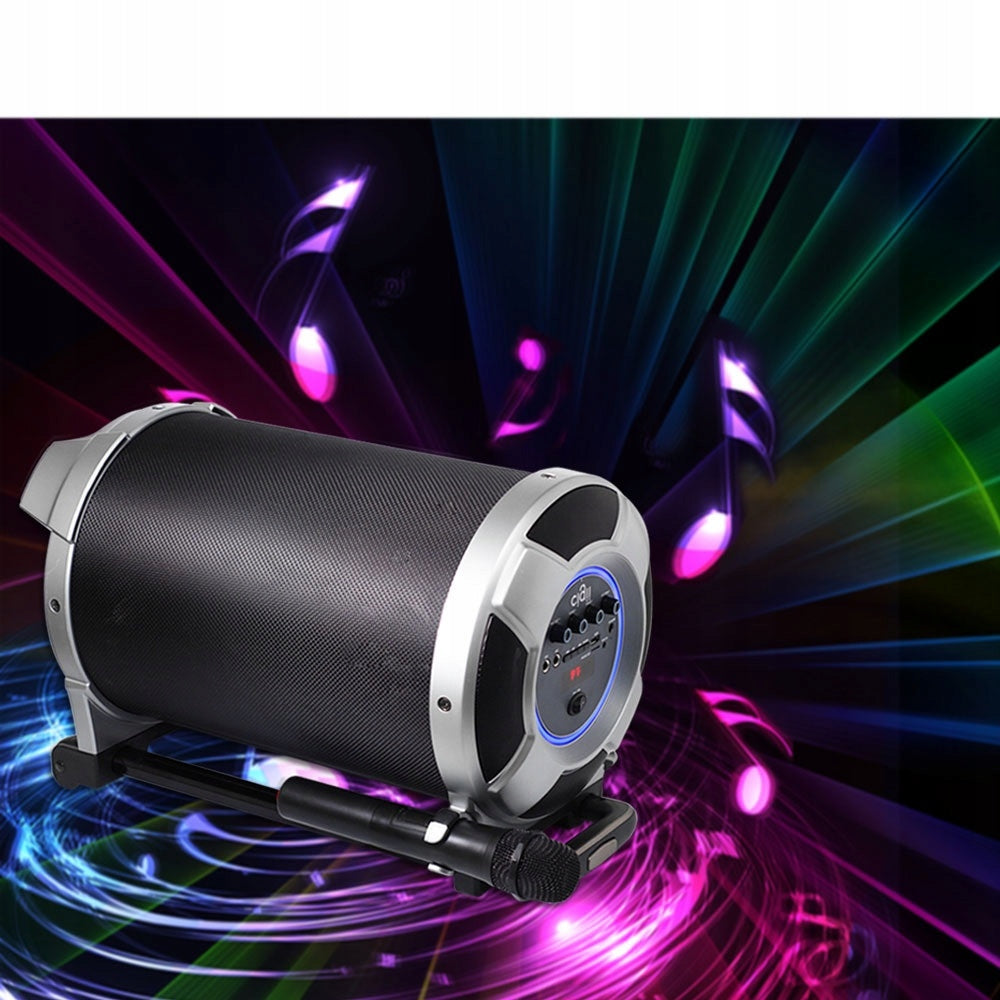 BLUETOOTH SPEAKER WITH SUBWOOFER USB AUX 24W Microphone Manufacturer code 17040001301