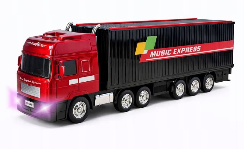 BLUETOOTH SPEAKER WSTER WS-528 | CONTAINER TRUCK | POWER 10W | BLACK Manufacturer code Samochód Truck z głośnikiem Bluetooth