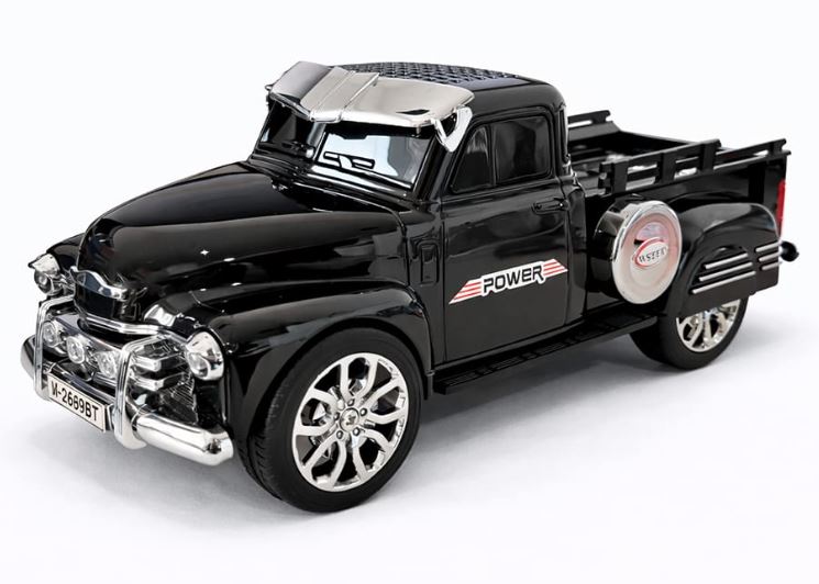 BLUETOOTH SPEAKER WSTER WS-558 | POWER 6W | BT 5.3 | TRUCK| BLACK Manufacturer code Samochód Truck z głośnikiem Bluetooth