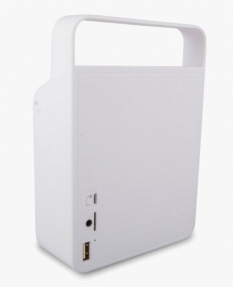 BLUETOOTH SPEAKER gray with holder Color gray
