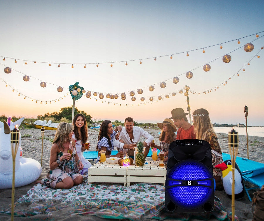 BLUETOOTH SPEAKER portable WIRELESS KARAOKE speaker with LED backlight Brand no brand