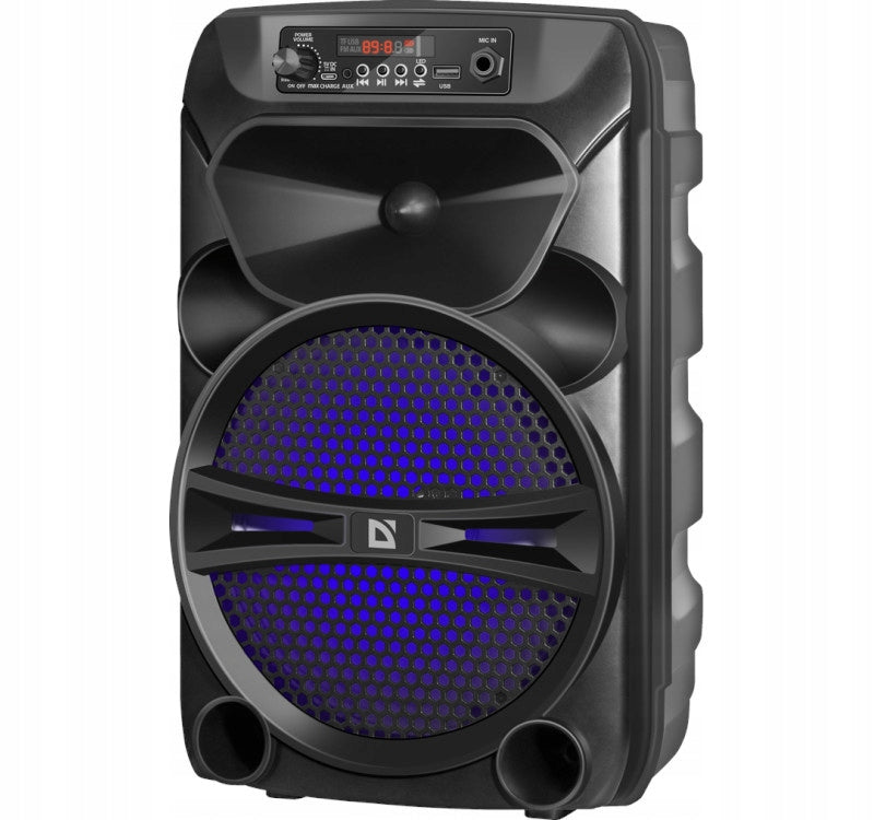 BLUETOOTH SPEAKER portable WIRELESS KARAOKE speaker with LED backlight Color black