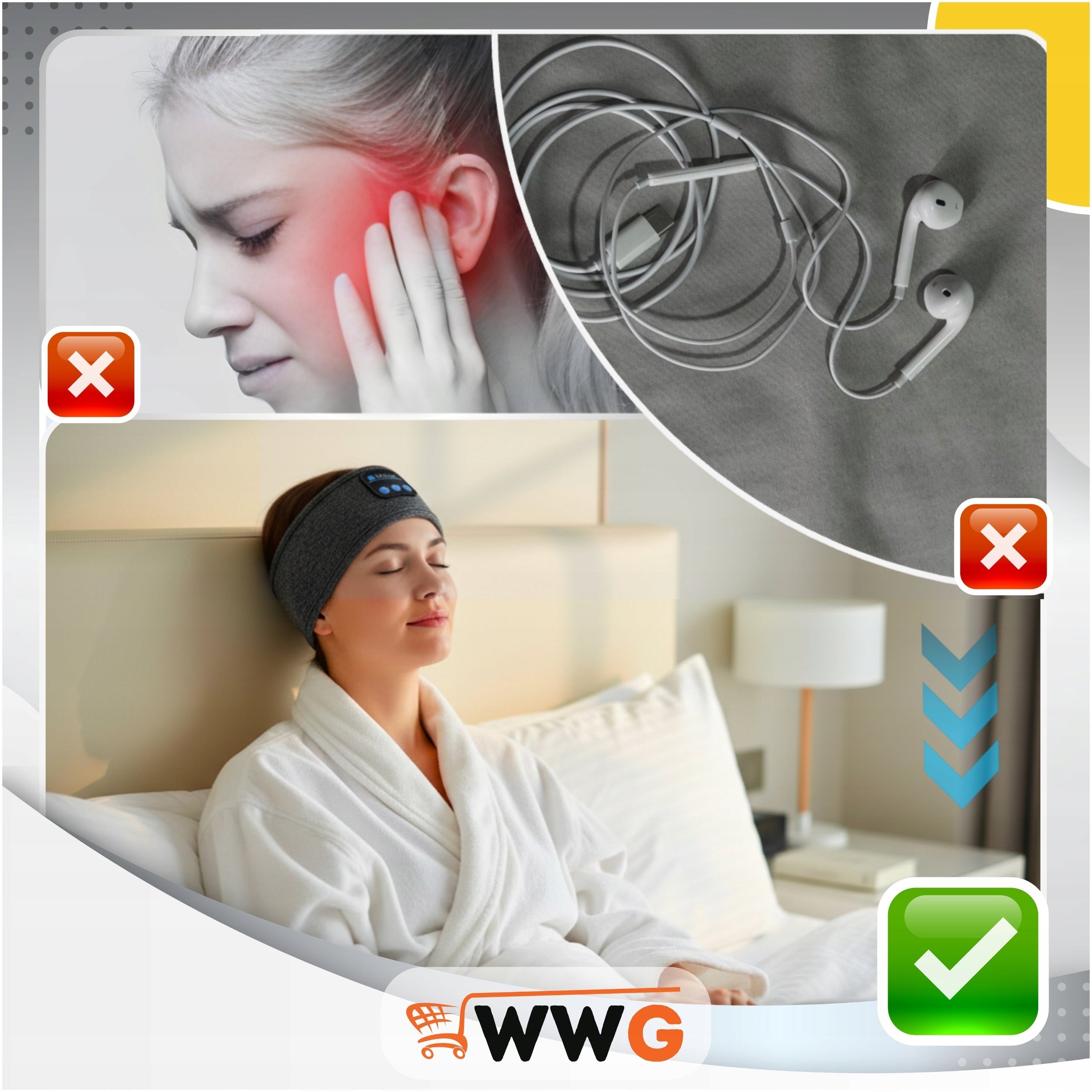 BLUETOOTH SPORTS HEADBAND WITH HEADPHONES FOR RUNNING SLEEPING EYES Brand no brand