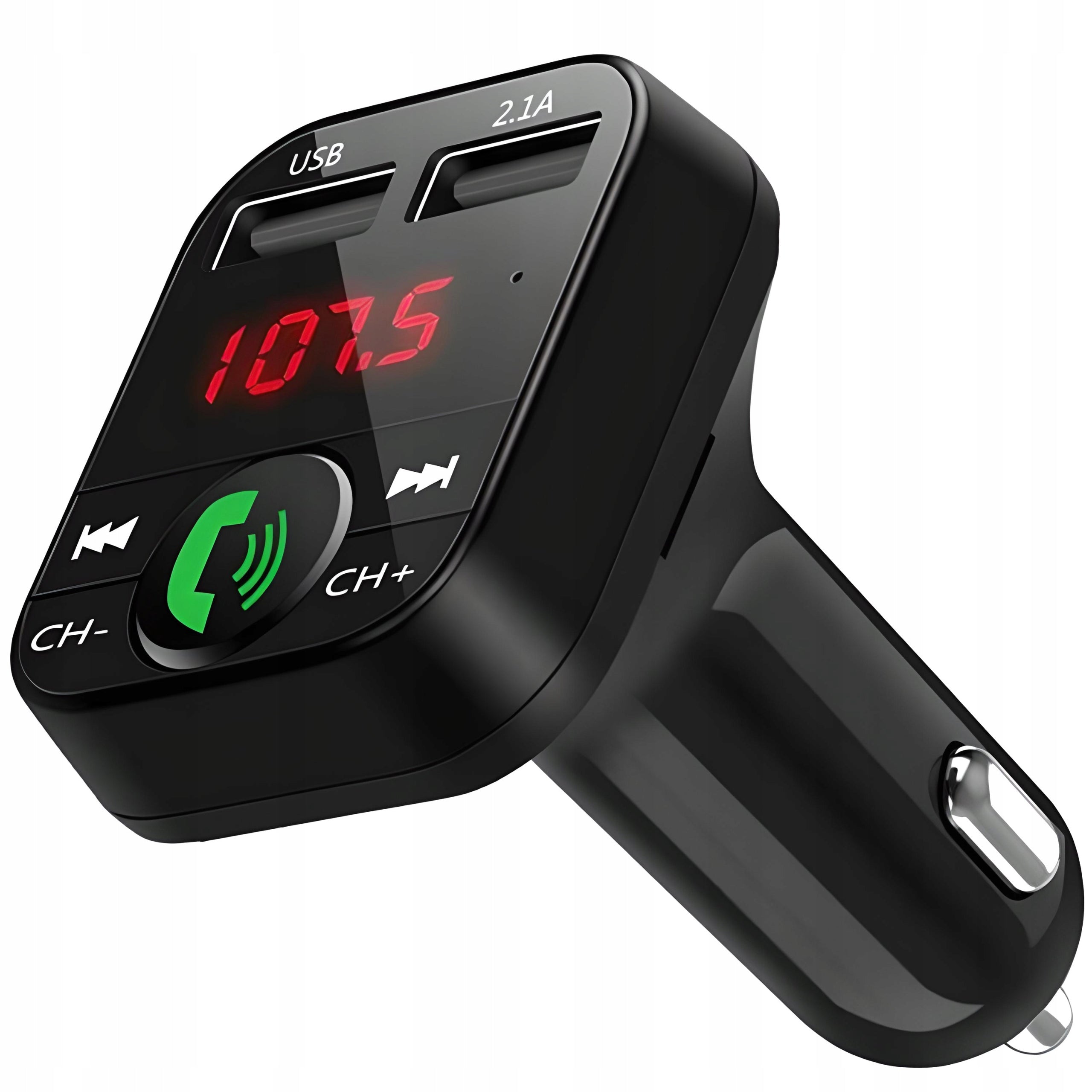 BLUETOOTH TRANSMITTER CAR FM CHARGER AUDIO RECEIVER 2x USB MP3 SD EAN (GTIN) 5904094220731