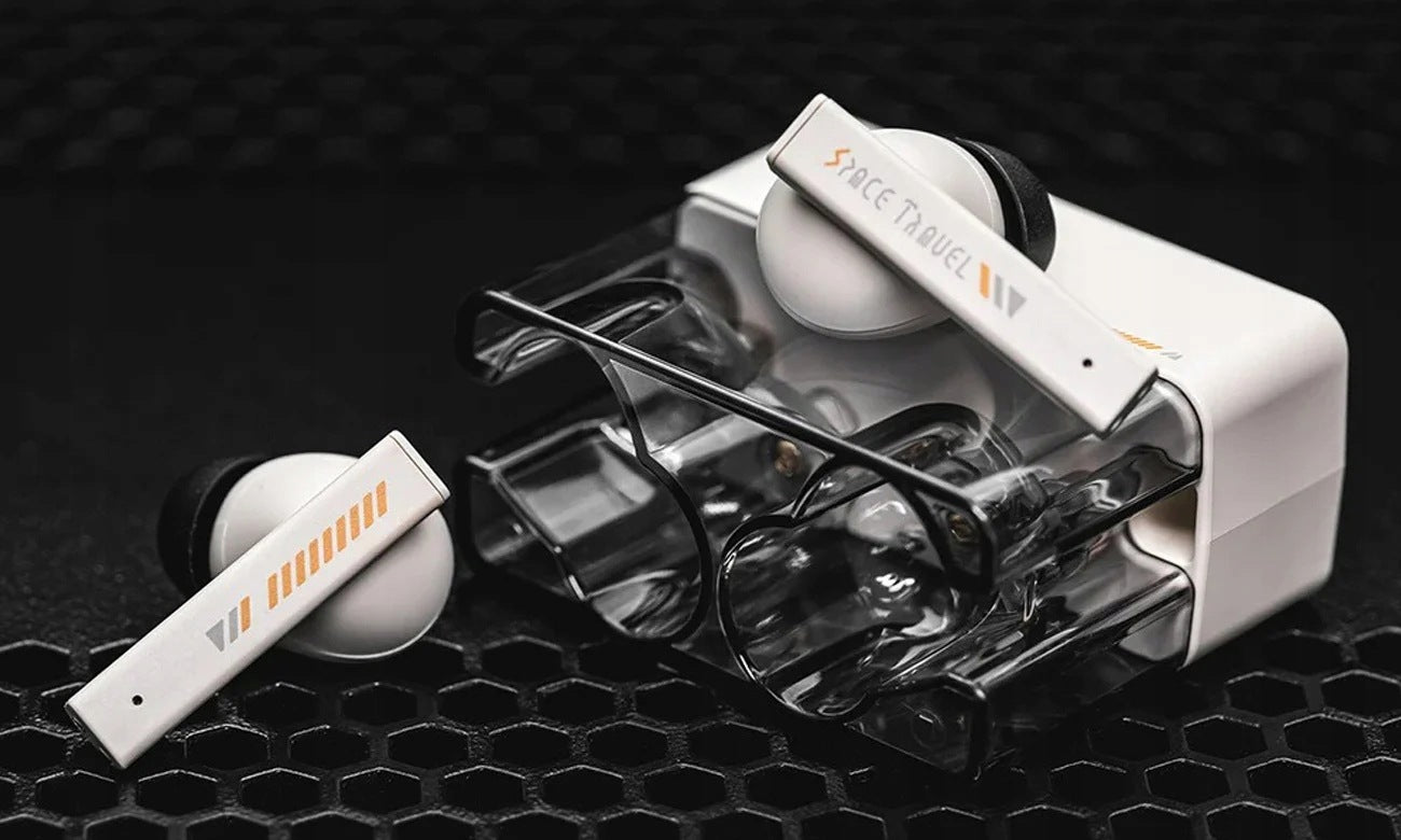 BLUETOOTH WIRELESS IN-EAR HEADPHONES MOONDROP SPACE TRAVEL Packaging status original