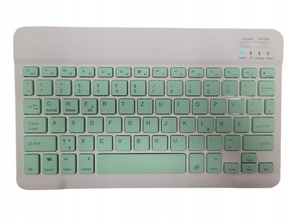 BLUETOOTH WIRELESS KEYBOARD WITH QWERTZ KEY LAYOUT SMALL WHITE Manufacturer code N0MLAPZPWX