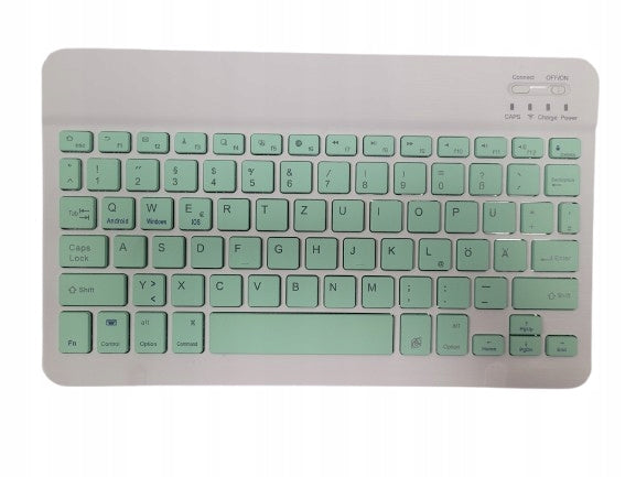BLUETOOTH WIRELESS KEYBOARD WITH QWERTZ KEY LAYOUT SMALL WHITE