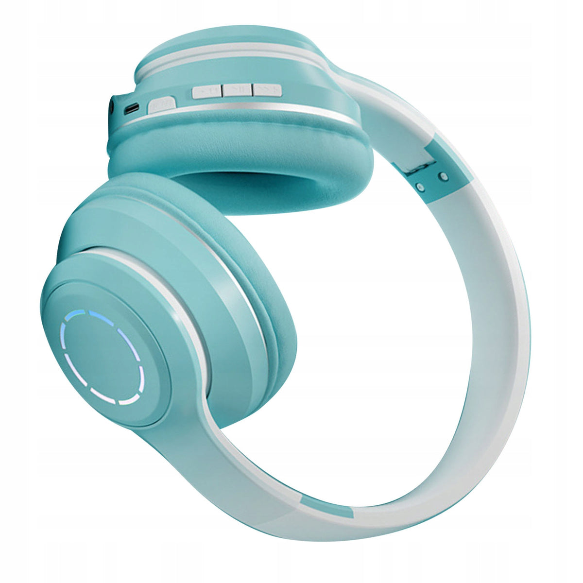 BLUETOOTH WIRELESS ON-EAR HEADPHONES FOR GAMING BLUE Packaging status original