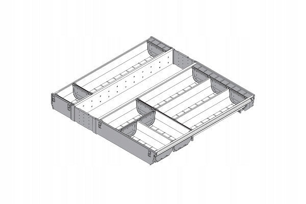 BLUM ZSI.60VEI6 ORGA-LINE insert for cutlery 500 mm Manufacturer code ZSI.60VEI6