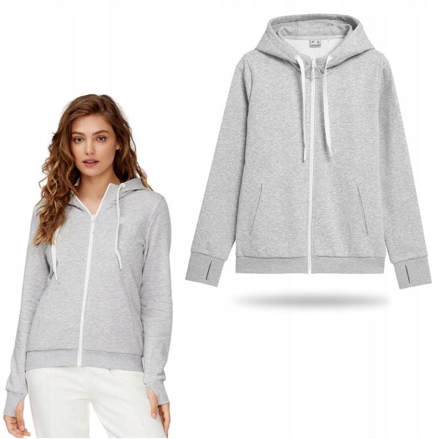 Pullover für Damen 4f, grau 