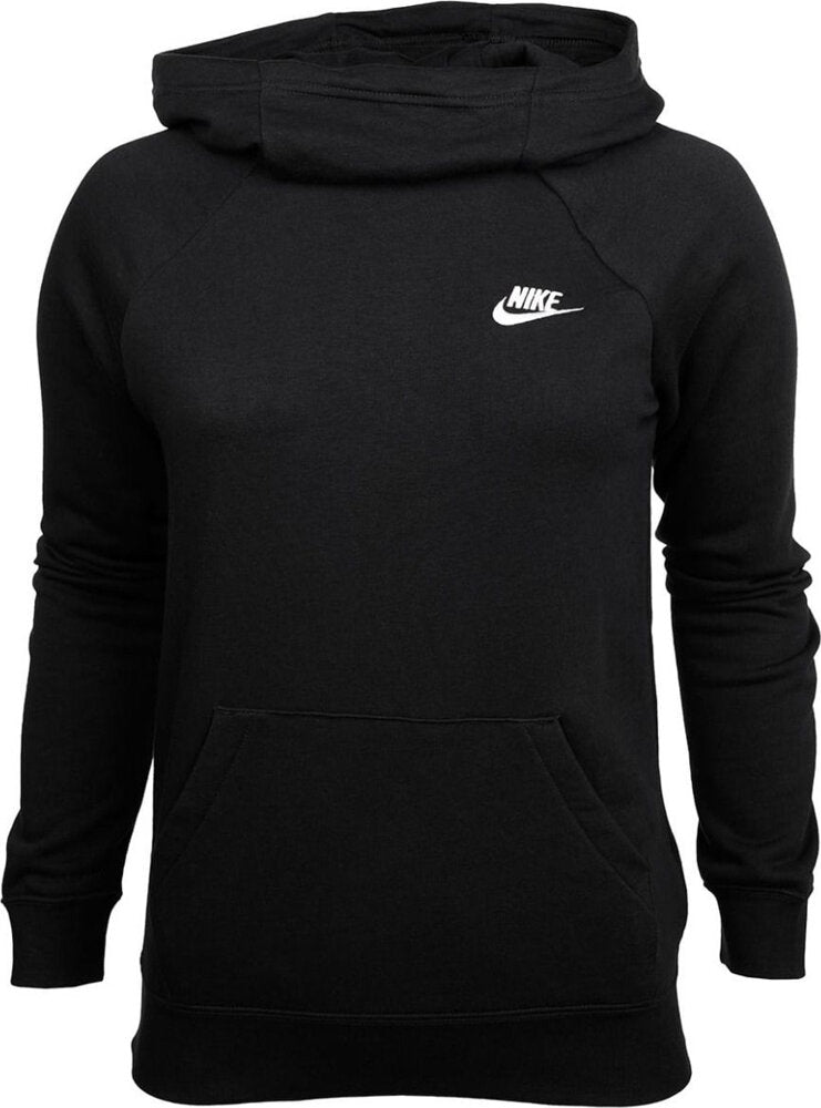 Nike Damen Hoodie W Nsw Essentl Fnl Po Flc Schwarz 