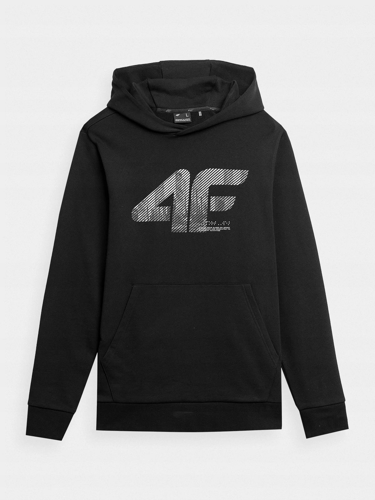 Pullover für Herren 4F, schwarz 