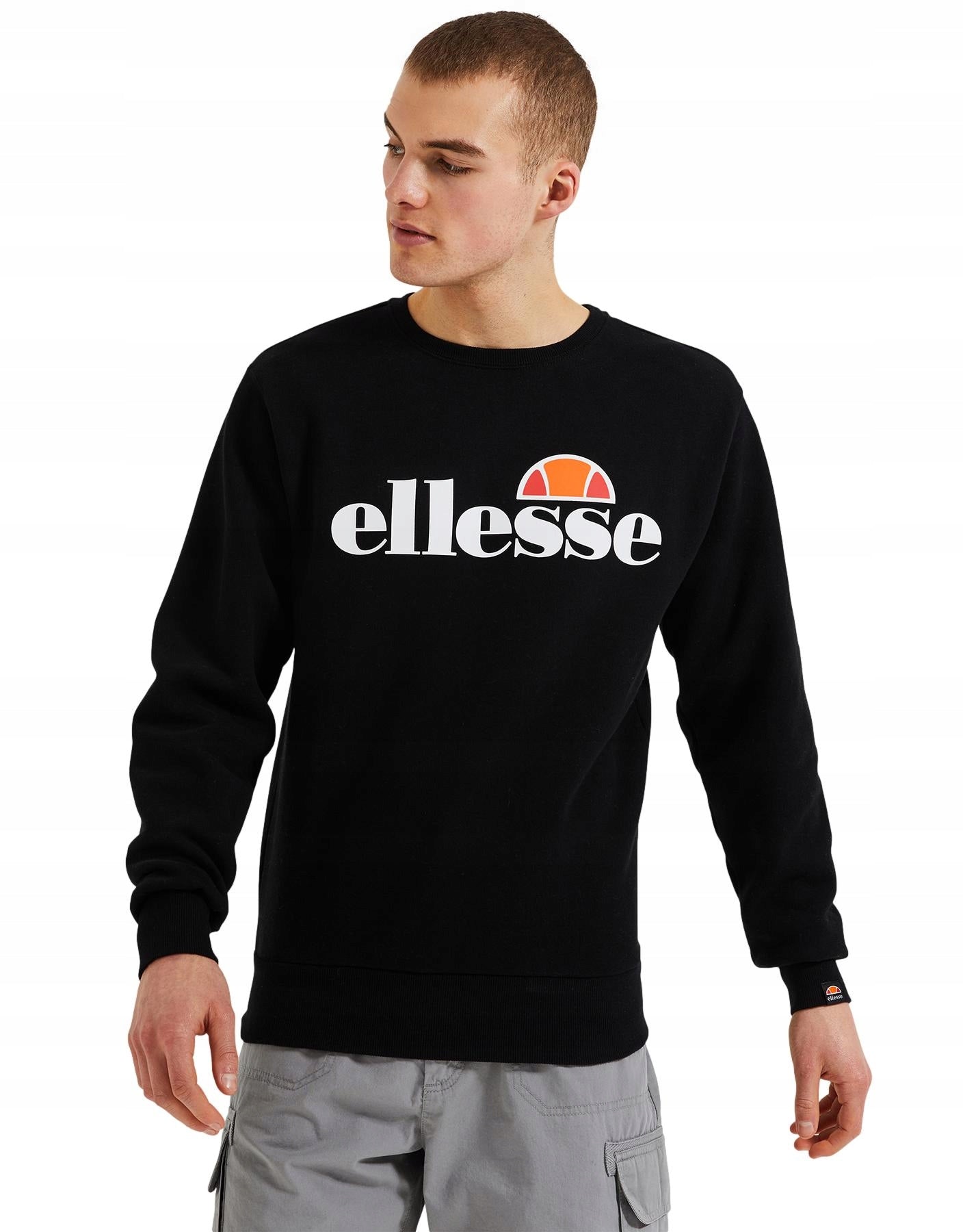 Pullover für Herren Ellesse SL Gottero OH Hoody M SHC07407-011, schwarz 