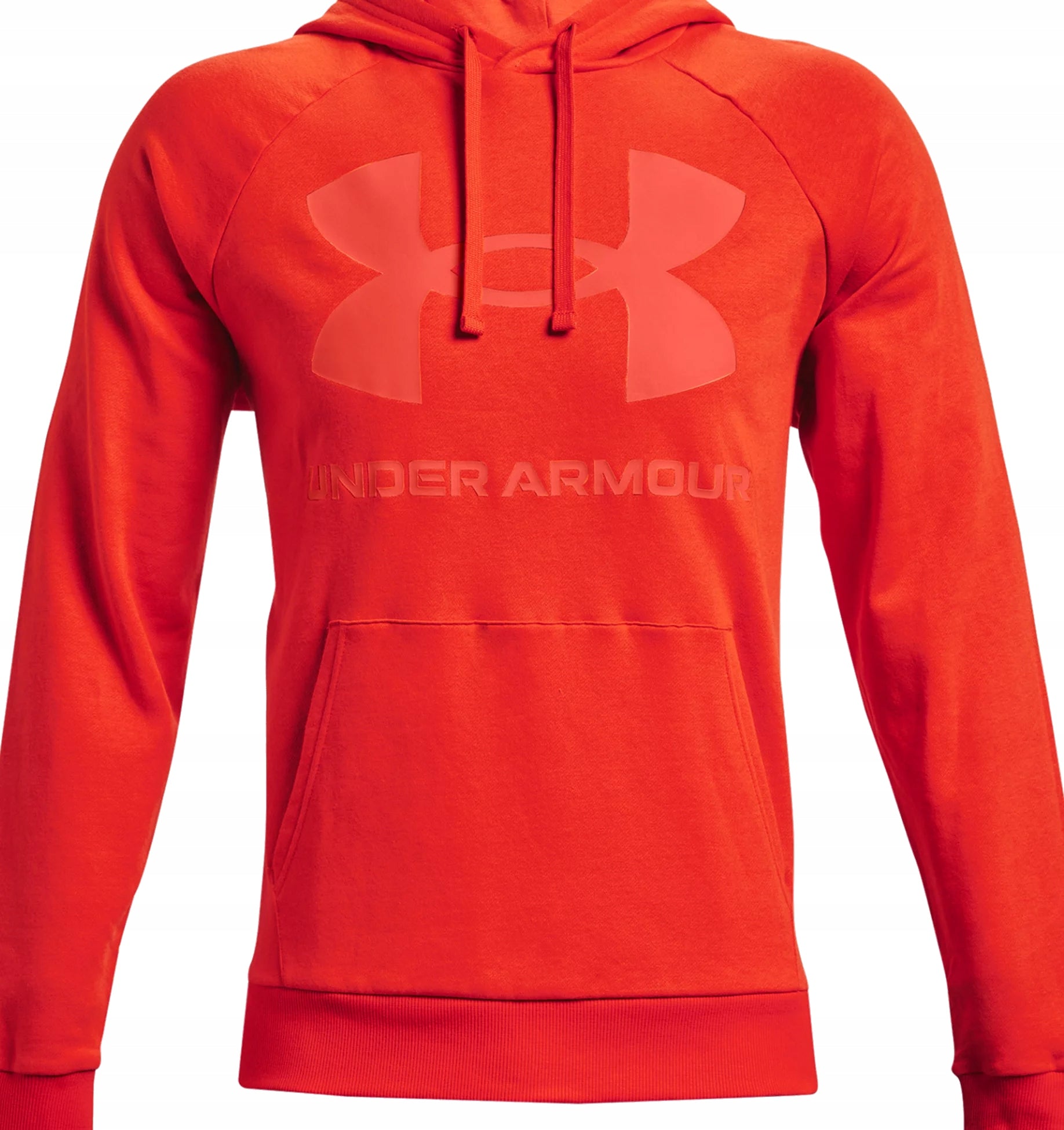 Pullover für Herren Under Armour Rival Fleece Big Logo, orange 