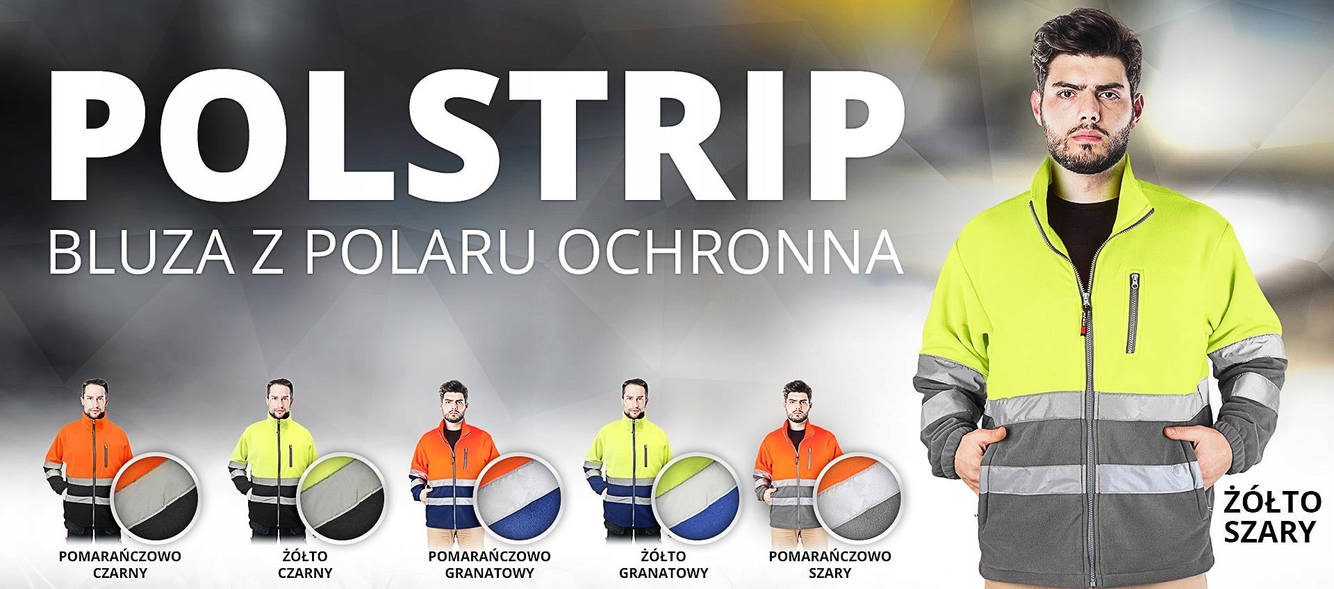 Arbeitspullover Polstrip 