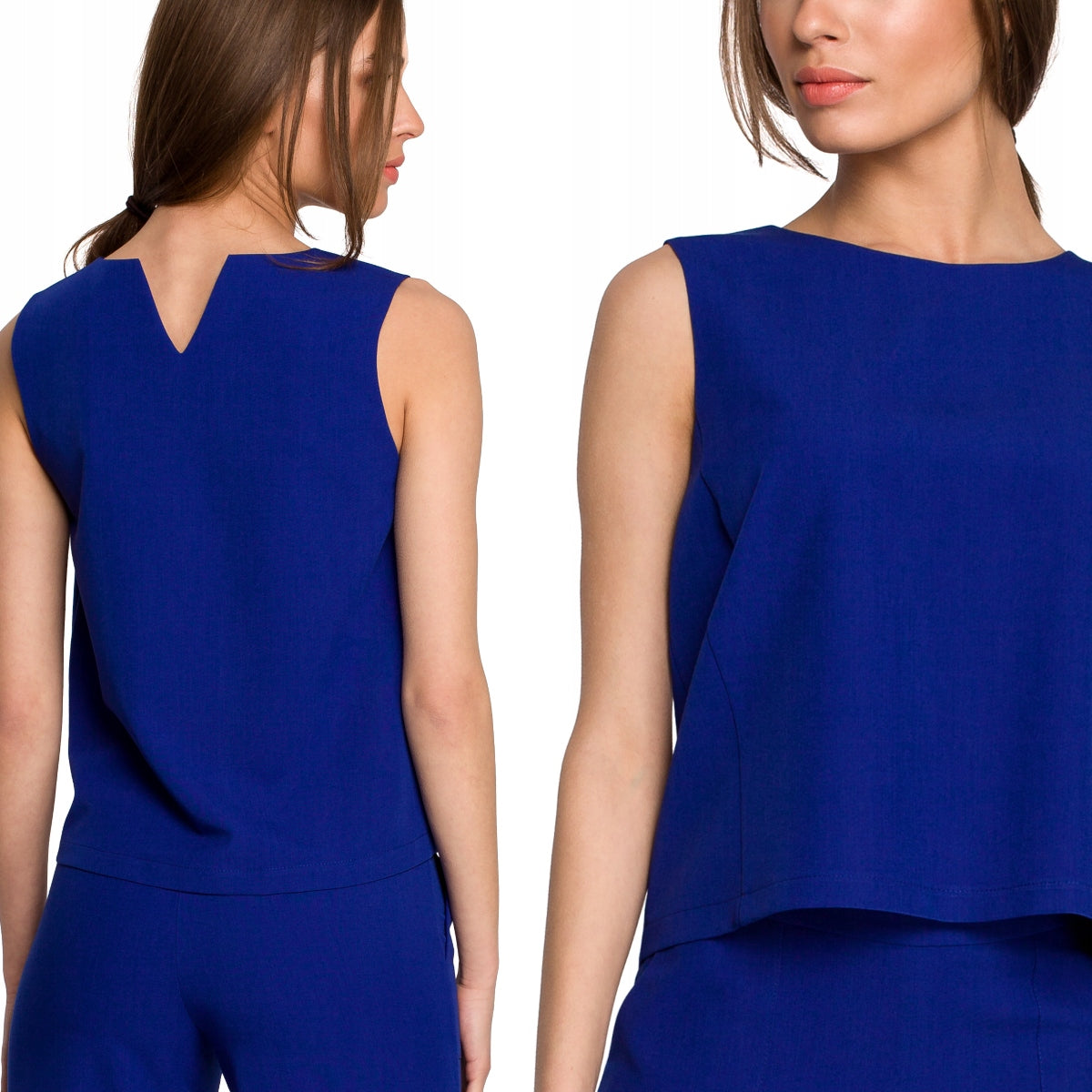 Palaidinė moterims Style S257, mėlyna
