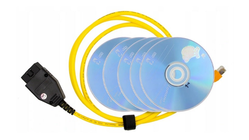 BMW ENET E-SYS SERIES F G ISTA INPA OBD2 + CD F10 F11 F30 F20 F23