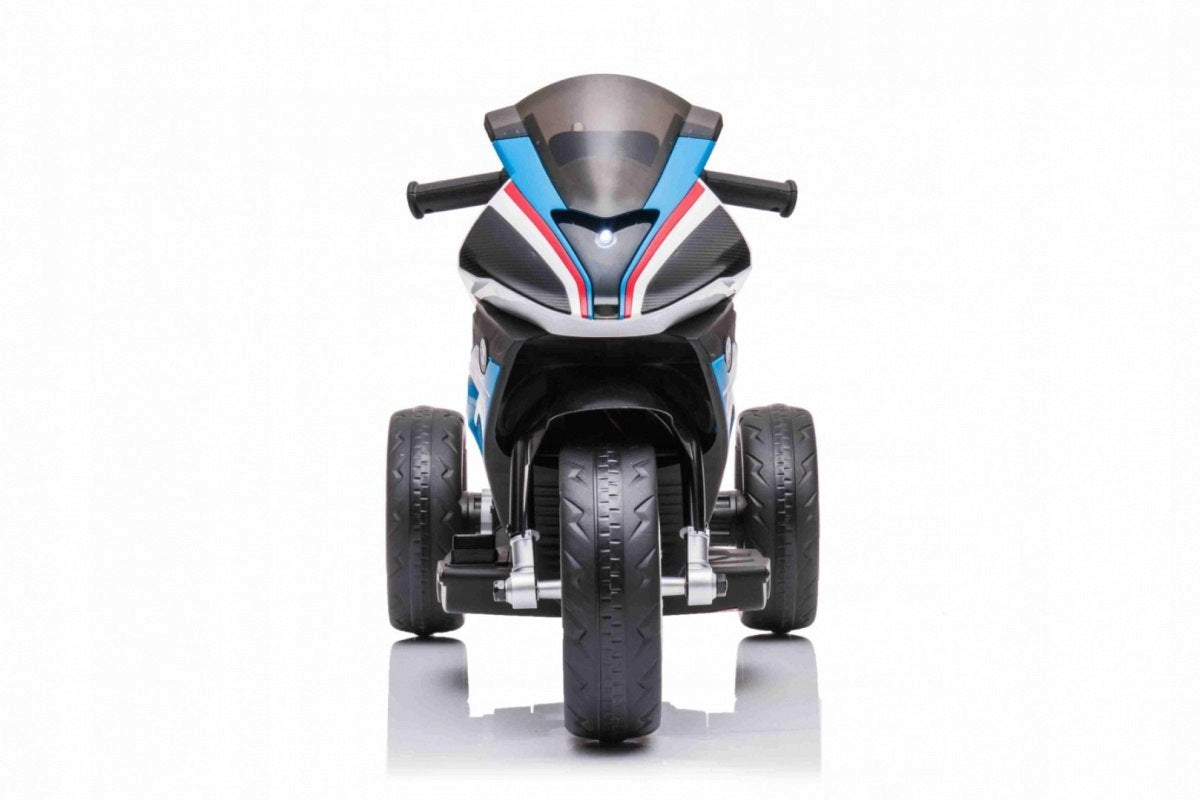 BMW HP4 Motorcycle Battery Pack Blue + 3 Wheels + LED + MP3 USB Packaging status original