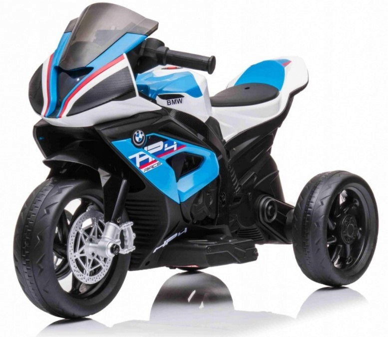 BMW HP4 Motorcycle Battery Pack Blue + 3 Wheels + LED + MP3 USB