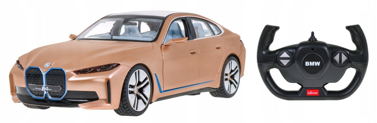 BMW I4 CONCEPT AUTO REMOTE CONTROLLED RC RASTAR 1:14 REMOTE CONTROL 2,4GHz Packaging status original