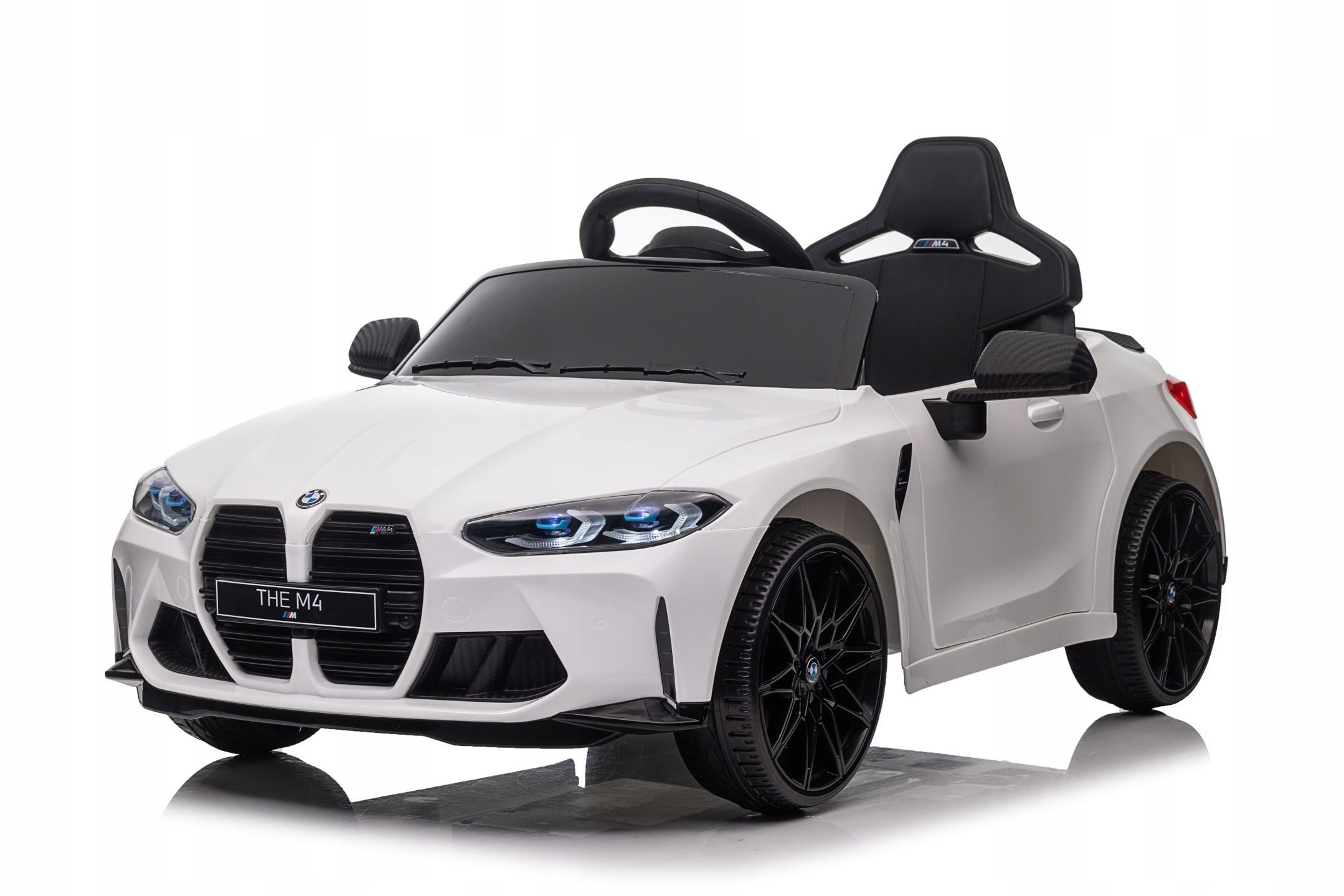 BMW M4 12V 14Ah PILOT EVA WHEEL LEATHER Auto Battery Operated For Kids Manufacturer code SX2418