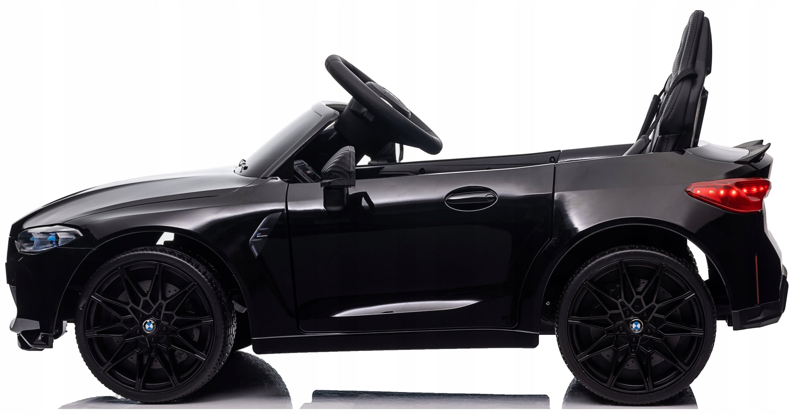 BMW M4 AUTO BATTERY CAR LEATHER SOFT EVA WHEELS 2x45W LED REMOTE CONTROL Kid's age 12＋ months