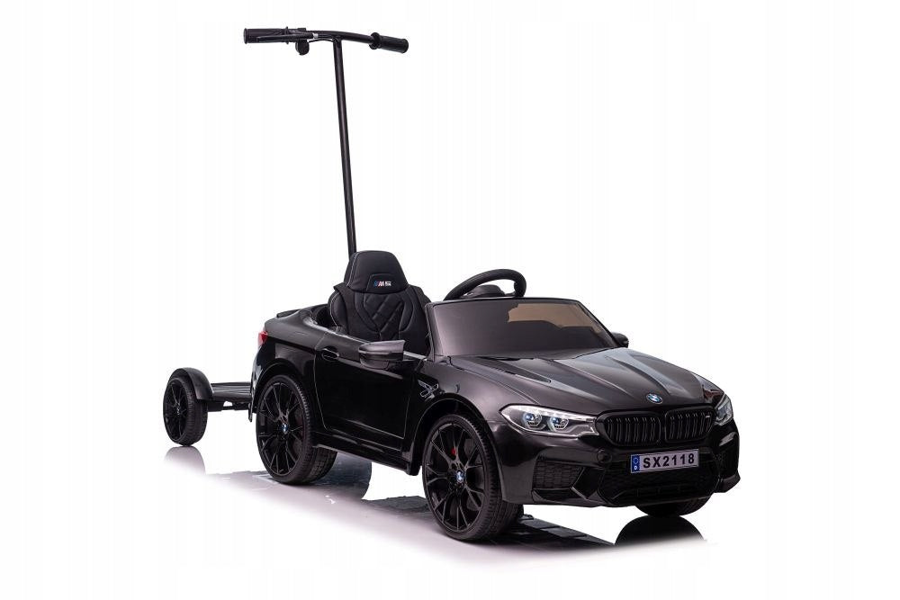 BMW M5 Battery Car With Parent Platform Black Lacquered