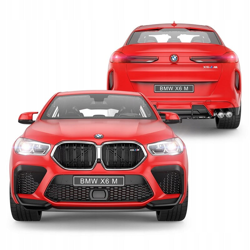 BMW X6 M red RASTAR model 1:14 Remote controlled car Remote control 2,4 GHz Brand Rastar