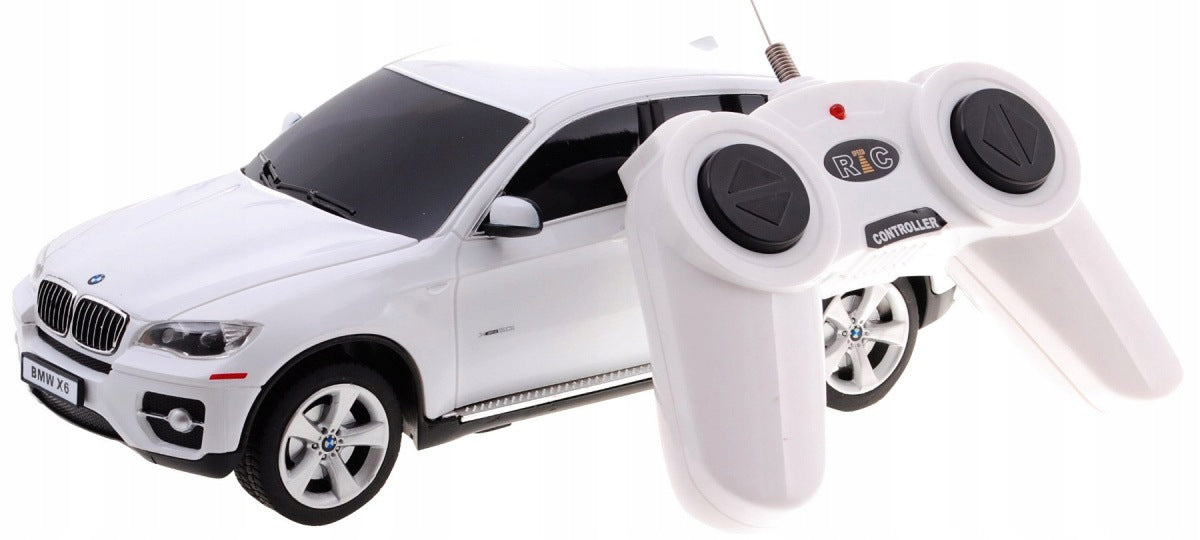 BMW X6 white RASTAR model 1:24 Remote controlled Auto SUV + remote control Manufacturer code 5906656094132