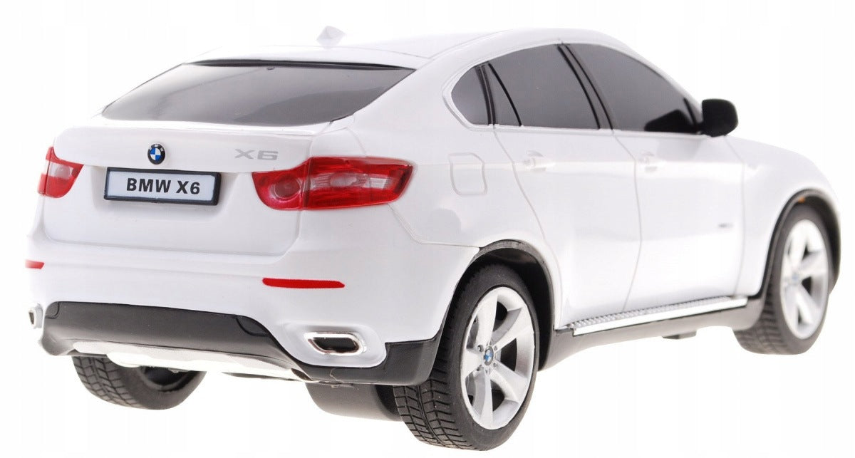 BMW X6 white RASTAR model 1:24 Remote controlled Auto SUV + remote control Packaging status original