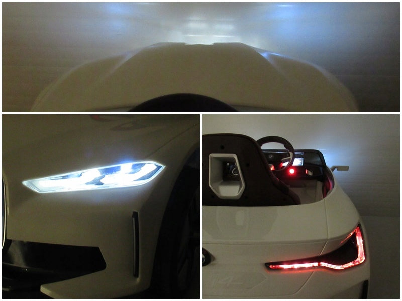 BMW i4 Auto Battery EVA LEATHER Remote Control Lithium-Ion Battery Color white