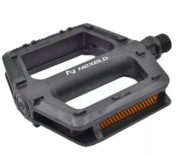 BMX/MTB bicycle pedals bearing DU thread 9/16 inch black 06841
