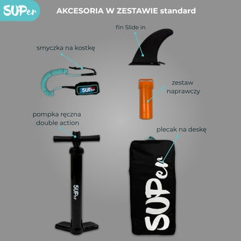 BOARD SUP SUPER 10'6' LIGHT 320 CM BOARD ACCESSORIES STANDARD Brand UOne