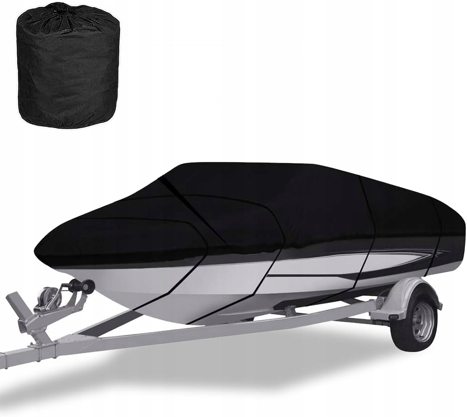 BOAT TARPAULIN COVER BOAT MOTORBOAT WATERPROOF YEAR-ROUND 530x290