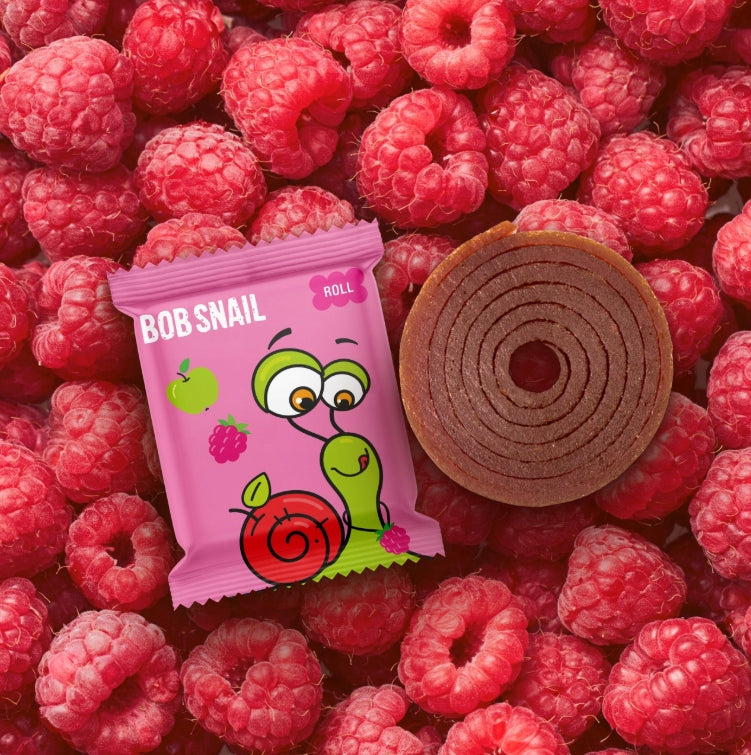 BOB SNAIL Set - Fruit Rolls Apple-Raspberry 500 g ( 5 * 100 g) Packaging status original