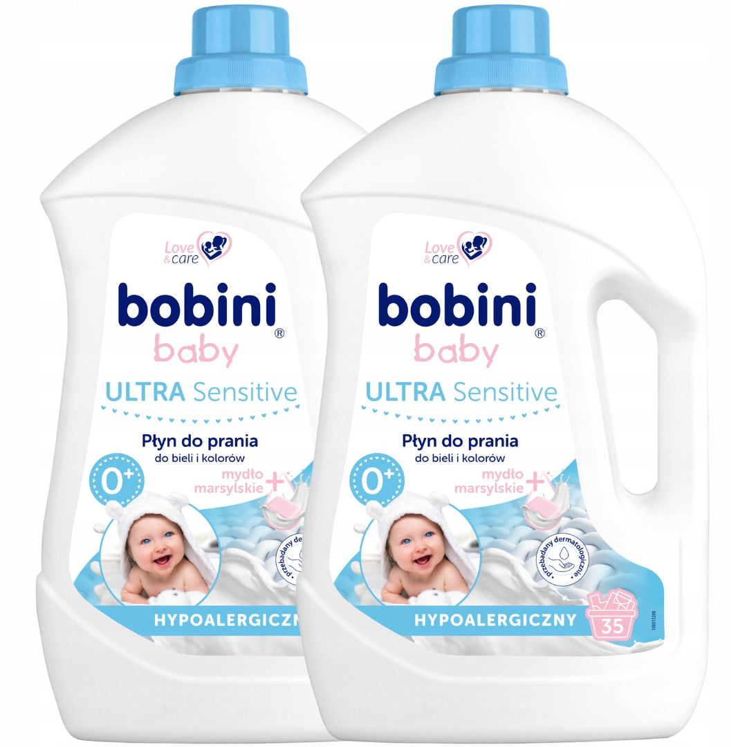 BOBINI Washing liquid Clothes 2.5l x2