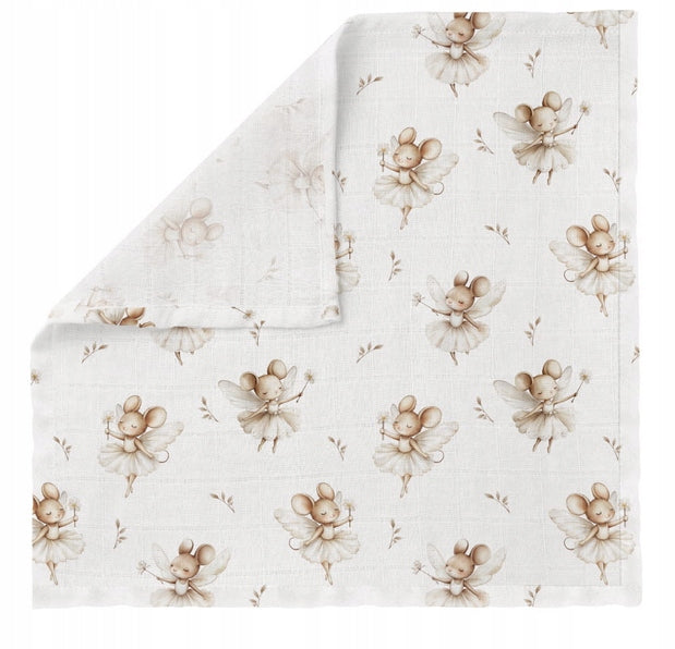 BOCIOLAND BAMBOO DIAPER HANDKERCHIEF 40x40 CM MOUSE Manufacturer code BL193