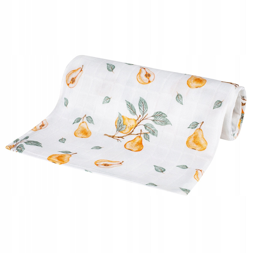 BOCIOLAND Bamboo diaper 40x40cm pears